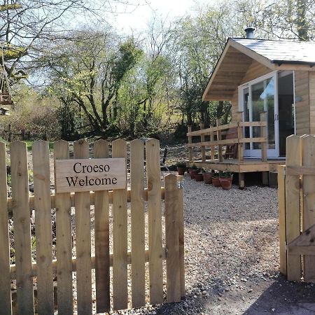 Dryw Bach Glamping Hut Hotel Llandeilo Bagian luar foto